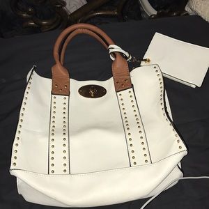 White purse